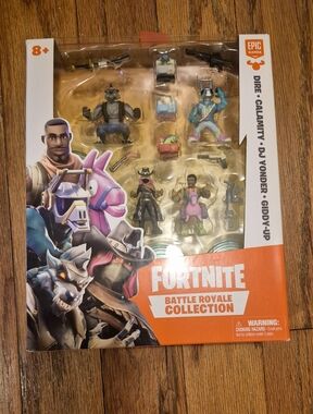 Fortnite Battle Royale Collection Action Figure Set - Orange & White Packaging